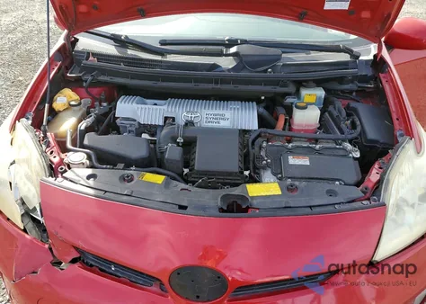 2014 Toyota Prius Three from USA, damaged, VIN JTDKN3DU6E1762470